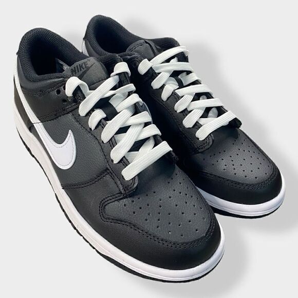 Nike Dunk Low "Reverse Panda" Black White size 6.5Y/Womens 8 DH9765-002 New - Picture 4 of 12
